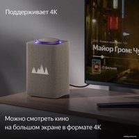 Умная колонка Яндекс Станция Макс (с хабом умного дома Zigbee, бежевый) в Бресте