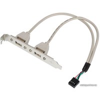 Планка ATcom USB Type-A x2 - 9-pin AT5257