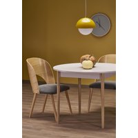 Кухонный стол Halmar Pivot 102-142/102/75 (кашемир/натуральный)