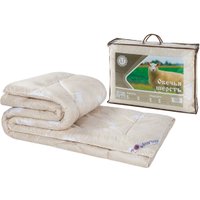 Одеяло Бояртекс Овечья шерсть глосс-сатин всесезонное 140x205 в Борисове