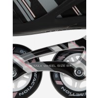 Роликовые коньки Reaction R200W (р. 40, черный/серый)