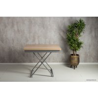 Стол-трансформер Levmar Accord D89/S59 (дуб сонома/хром)