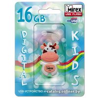 USB Flash Mirex COW PEACH 16GB (13600-KIDCWP16)