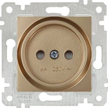 

Розетка Mutlusan Rita 2200-601-0285 (золото доре)