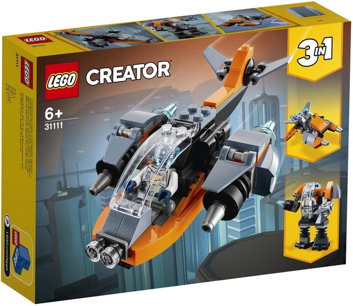 

Конструктор LEGO Creator 31111 Кибердрон