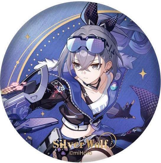 Значок miHoYo Honkai Impact RPG Silver Wolf HSR141
