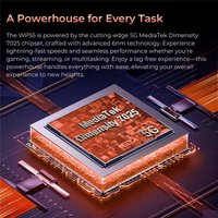 Телефон Oukitel WP55 12GB/256GB (черный/серебристый)