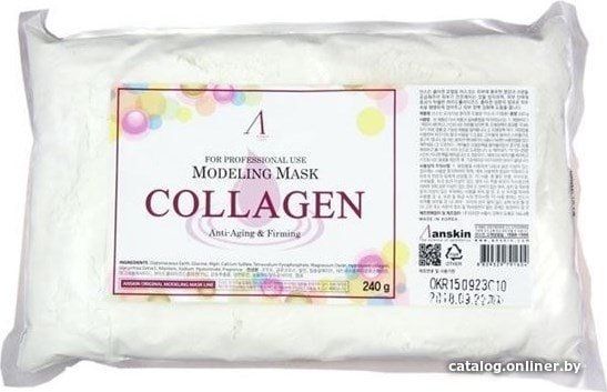 Anskin Маска альгинатная Collagen Modeling Mask 240 г