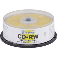 CD-RW диск SmartBuy SBCD-RW25 700Mb 12х (25 шт.)