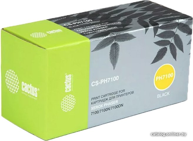 Картридж CACTUS CS-PH7100BK (аналог Xerox 106R02612)