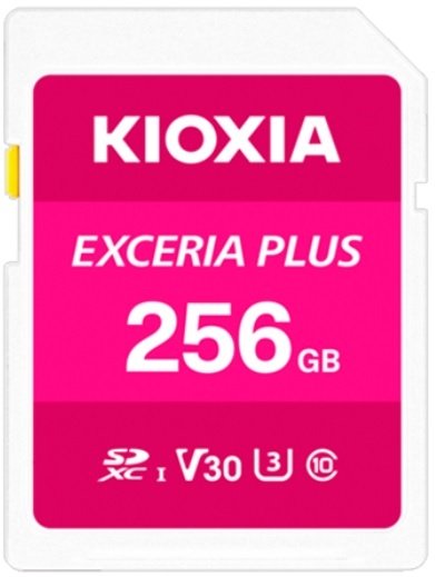 

Карта памяти Kioxia Exceria Plus SDXC LNPL1M256GG4 256GB
