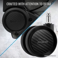 Игровое (геймерское) кресло AeroCool Crown AeroSuede (бордово-красный)