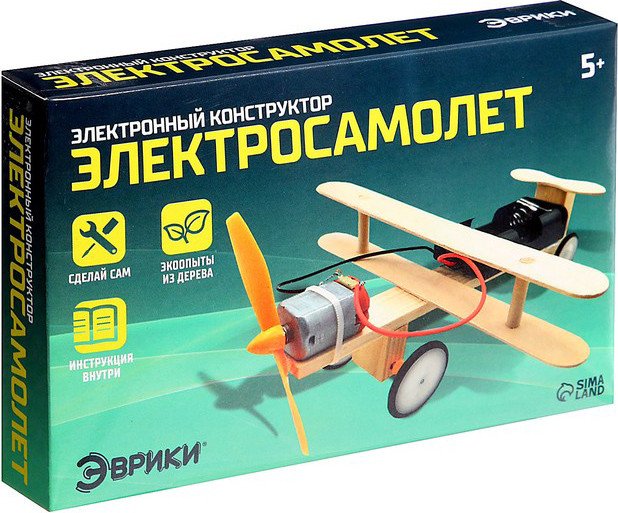 

Сборная модель Эврики Электросамолет 3221624
