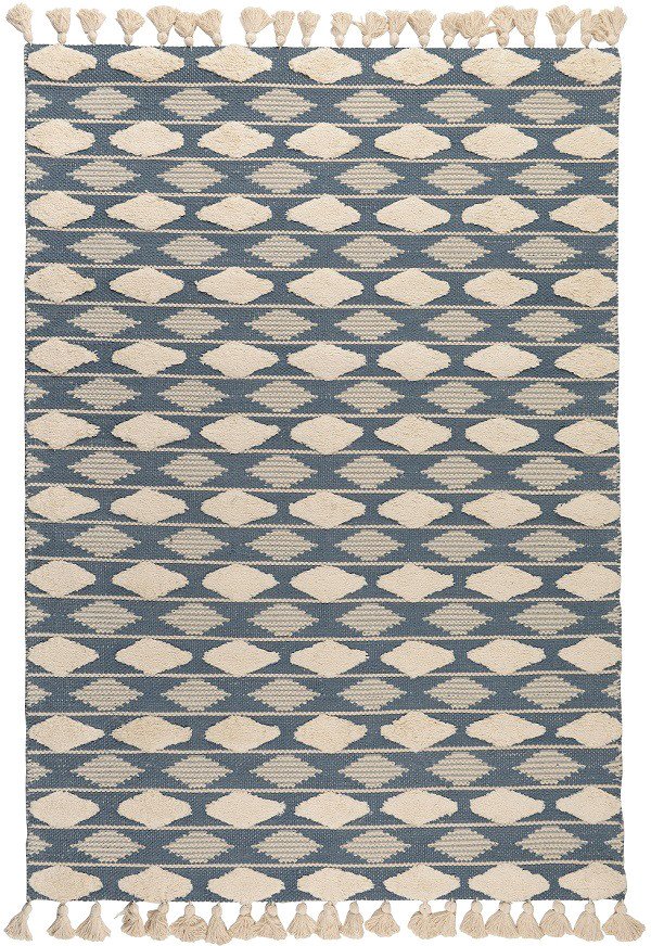 

Ковер для жилой комнаты Tkano Ethnic Argyle TK20-DR0038 (синий)