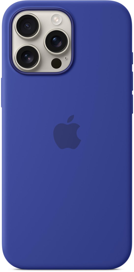 

Чехол для телефона Apple MagSafe Silicone Case для iPhone 16 Pro Max (ультрамарин)