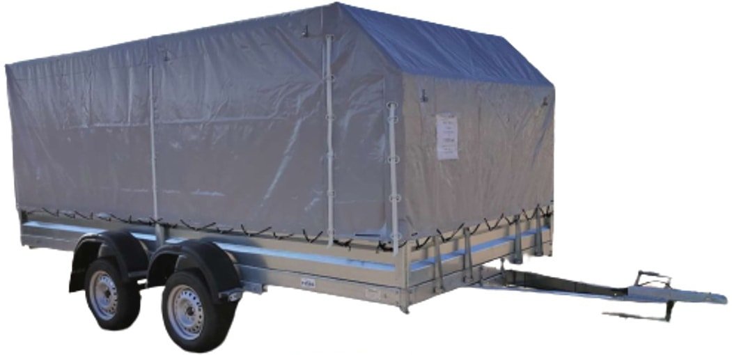 

Двухосный прицеп AvtoS A35U2B тент 1200