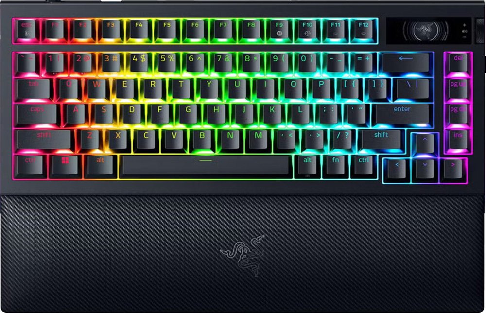

Клавиатура Razer BlackWidow V4 Pro 75% (черный, нет кириллицы)