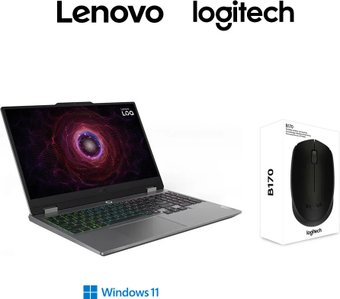 Игровой ноутбук Lenovo LOQ 15ARP9 83JCYA4NWL + подписка Яндекс Плюс 12 месяцев