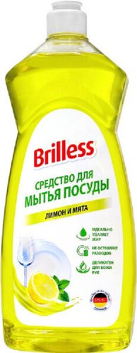Средство для мытья посуды Brilless Лимон и мята 1 л