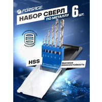 Набор сверл FORSAGE F-DBS06 (60907)