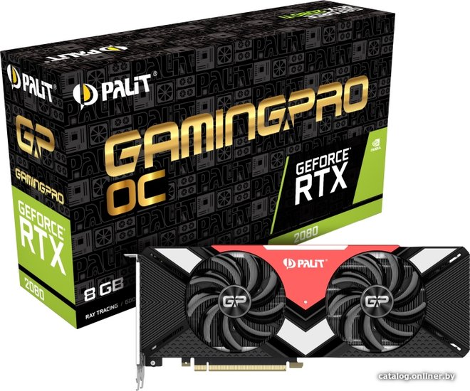 Palit GeForce RTX 2080 GamingPro OC 8GB GDDR6 NE62080S20P2-180A