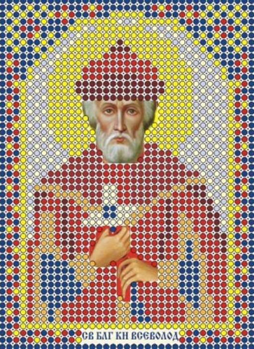 

Набор для вышивания Русская сказка Св. благоверный князь Всеволод Псковский ММ-063б