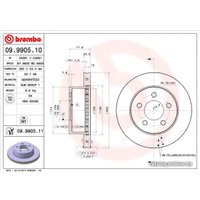  Brembo 09990511