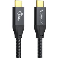 Кабель Orico CM32 USB Type-C - USB Type-C (2 м, черный)