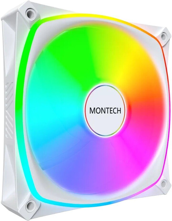 Вентилятор для корпуса Montech AX120 PRO ARGB PWM (белый)
