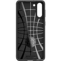 Чехол для телефона Spigen Liquid Air для Galaxy S21 ACS02422 (черный матовый)
