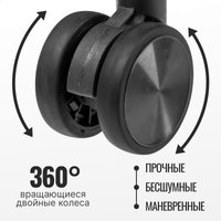 Чемодан-спиннер DoubleW Nexo (M, черный)