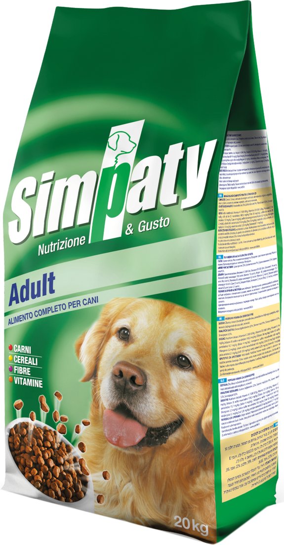 

Сухой корм для собак Simpaty Adult 20 кг
