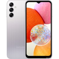 Смартфон Samsung Galaxy A14 SM-A145F/DSN Mediatek Helio G80 4GB/128GB (серебристый)