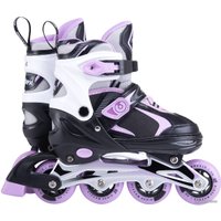 Роликовые коньки Ridex Allure (р. 31-34, черный/сиреневый/белый)