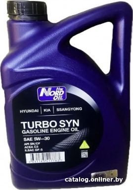 Моторное масло Nord Oil Specific Line 5W-30 Hyundai/KIA/SsangYong 4л