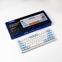 Клавиатура JEGG ZA63 Pro White Blue Orange (TNT Yellow)