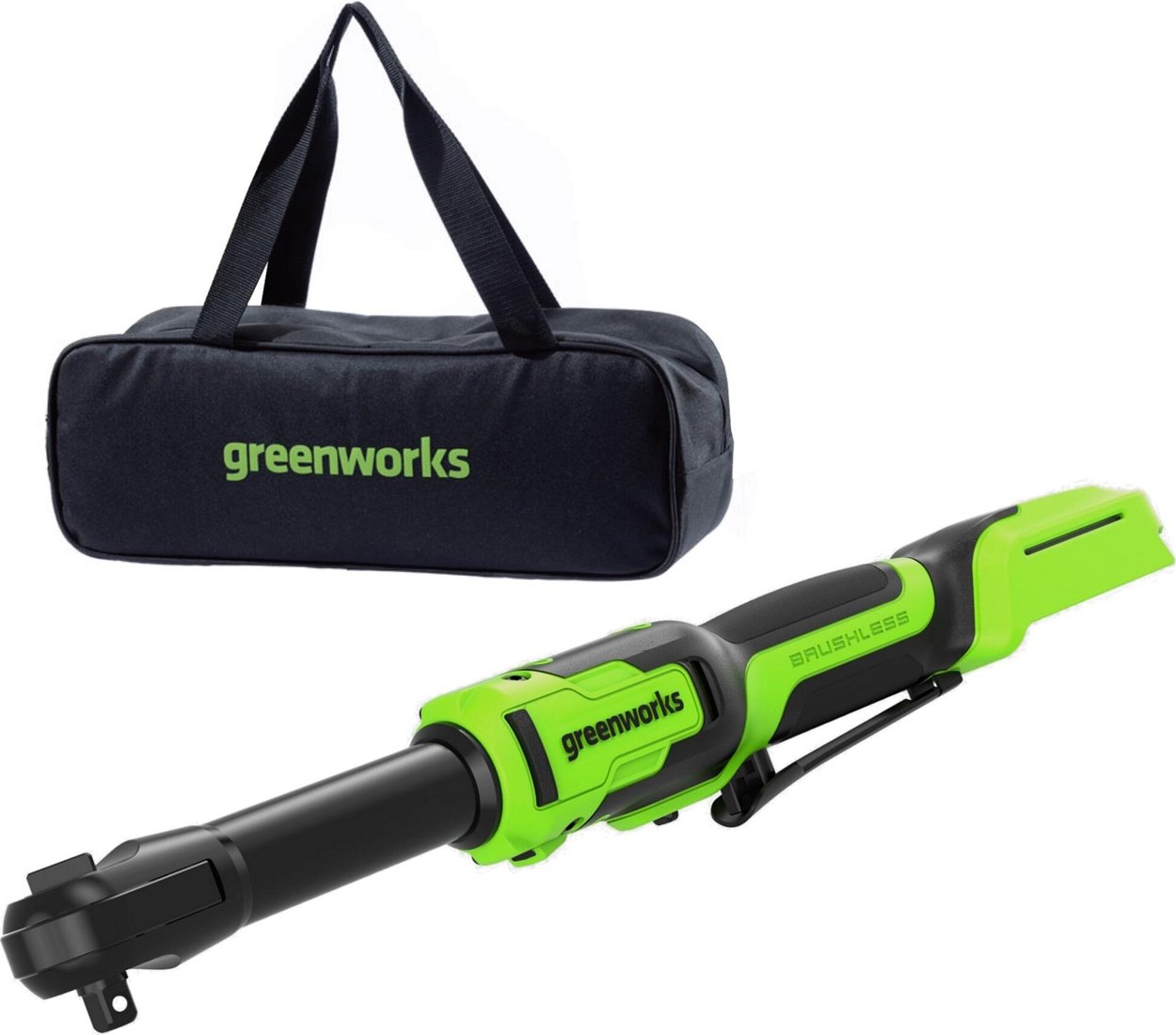 

Гайковерт Greenworks GD24RWX 3804207 (без АКБ, сумка)