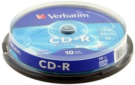 

CD-R диск Verbatim 700Mb 52x 43437 (10 шт.)