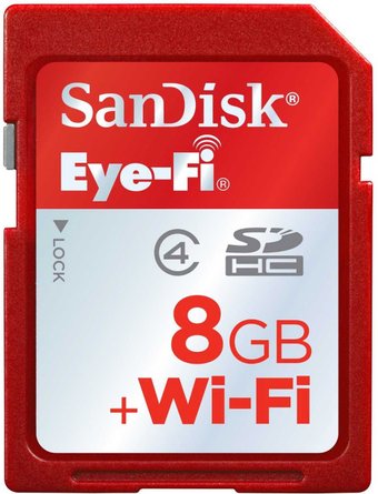 SanDisk SDHC Eye Fi (Class 4) 8 GB (SDSDWIFI-008G-X46)