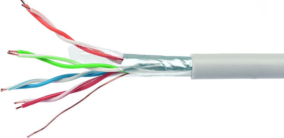 

Кабель Cablexpert FPC-6057-4-CU (305 м, серый)