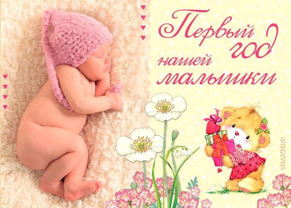 

Фотоальбом АСТ. Первый год нашей малышки 978-5-17-114513-2