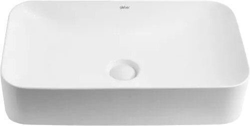 

Умывальник Abber Rechteck AC2204MW (белый матовый)