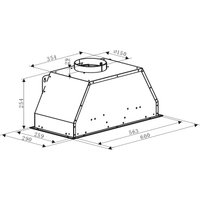 Кухонная вытяжка Weissgauff Dubhe 60 PB IX