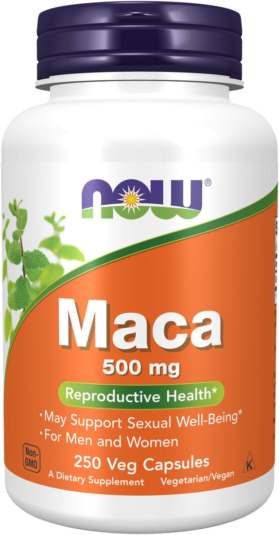 БАД Now Foods Maca 500 мг (250 veg капсул)