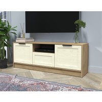Тумба Интерлиния ТВ Концепт Тренд КТ-ТВ3-50 (дуб золотой/дуб снежный)