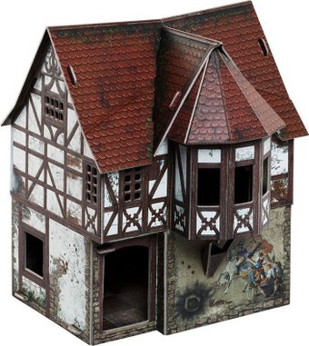 Сборная модель Умная Бумага Игра без правил 14. 544 Заброшенный дом