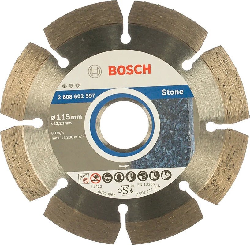 

Отрезной диск алмазный Bosch Professional for Stone 2608602597