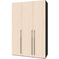 Шкаф распашной Modern Стоун С31 (венге/млечный дуб)