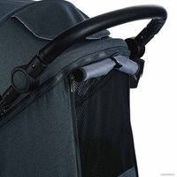 Коляска прогулочная «книга» Indigo Maxima (темно-серый)