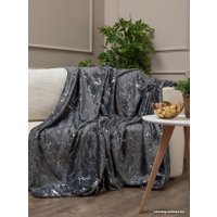 Плед Tex Republic Shick Мрамор лазер 150x200 см 93429 (серебристый/серый)